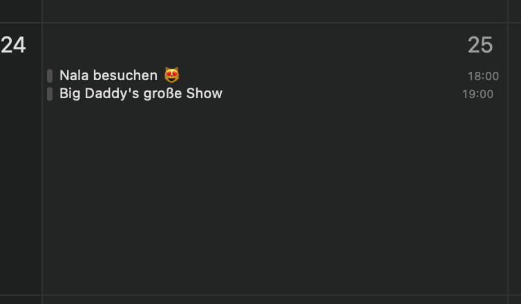 BIG Daddy, BIG "Show Party", früher war er gar nicht so der "Geburtstagsparty" Veranstalter Typ, eher so wie ich der sich sogar dazu überreden lassen musste seinen Dreißigsten "groß zu feiern", was SCHÖN war aber trotzdem FALSCH, und nur von mir selbst...