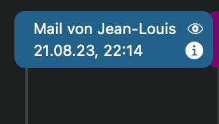 Mein EX Chef meldet sich per Mail, seit wir uns das letzte mal im März gesehen hatten