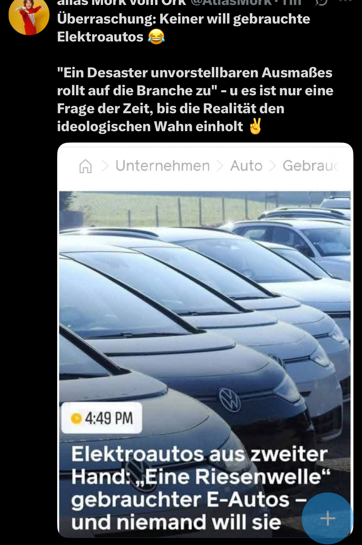 gebrauchte-elktrofahrzeuge Liebe zuSchauer, KENNEN Sie die,