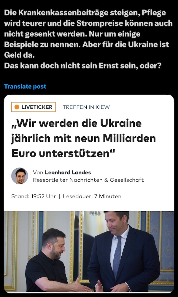 neun-milliarden-jaehrlich Heute war wirklich ein sehr erlebnisreicher und produktiver Tag,