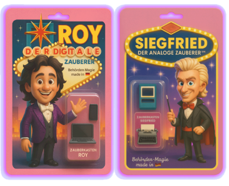 Siegfried &amp; Roy - Behördenmagie made in Germany