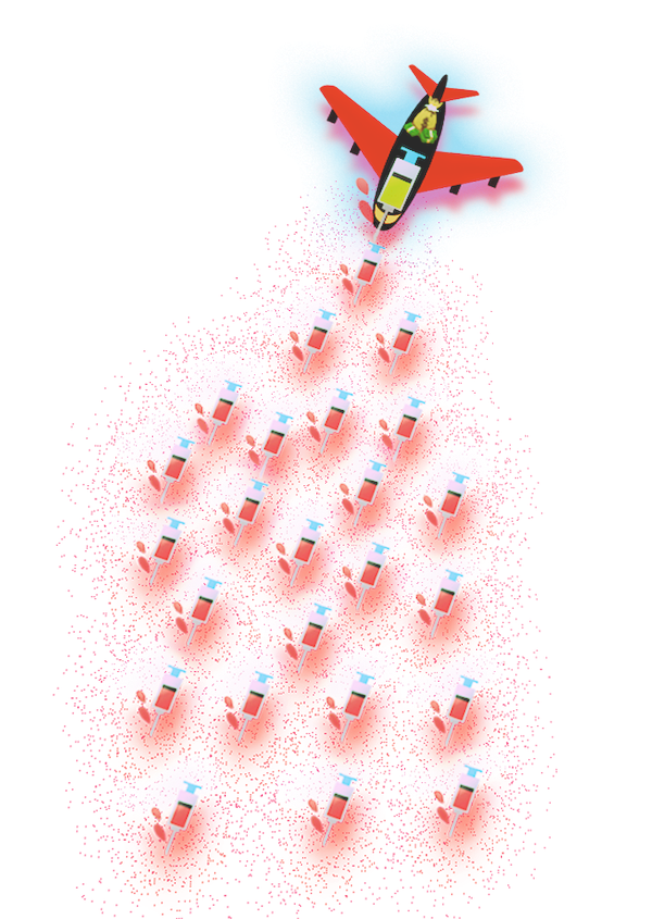 impfspritzen-bomber image impfspritzen-bomber Erziehung & Raketen Special Edition - 1978™