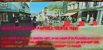 Kasperle Theater und urbane Sicherheitszonen