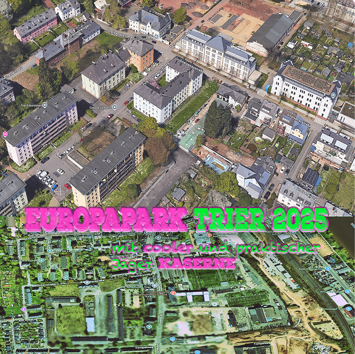 europapark-trier-jaegerkaserne HOLY FUCK Alter, Gott verdammte Maden im Garten!!!