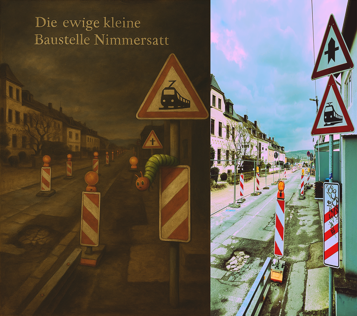 ewige-kleine-baustelle-nimmersatt Tales from the Innenstadt