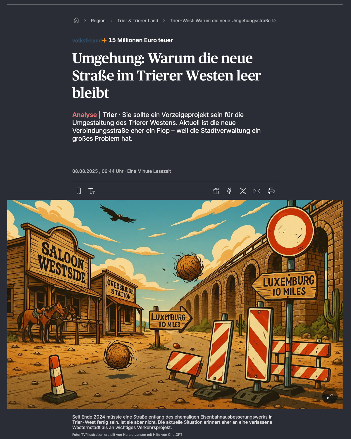 volksfreund-projekt-west SYSTEM SHUTDOWN - Trier Edition