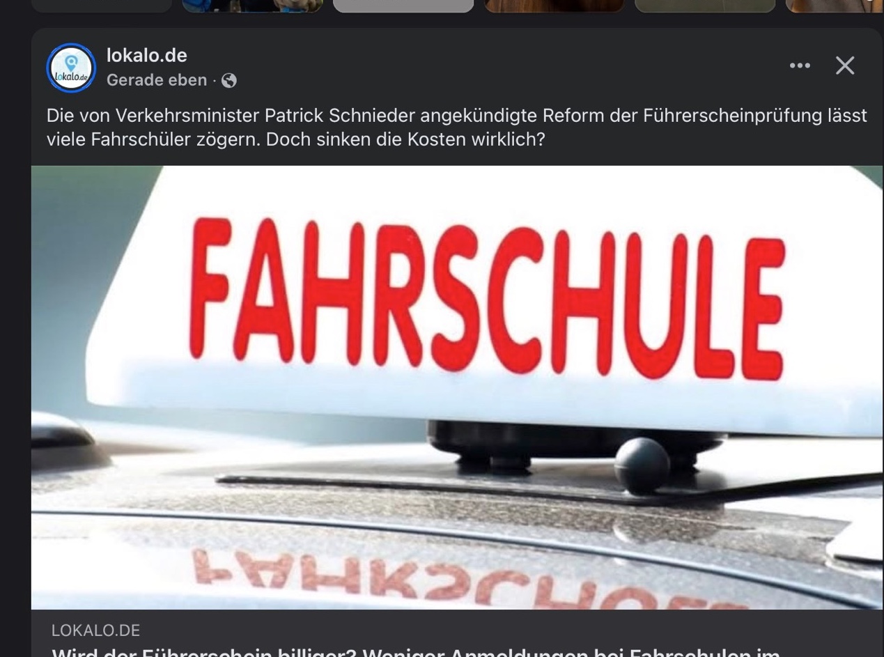 fuerhrerschein-pruefung-reform HOLY FUCK Alter, Gott verdammte Maden im Garten!!!