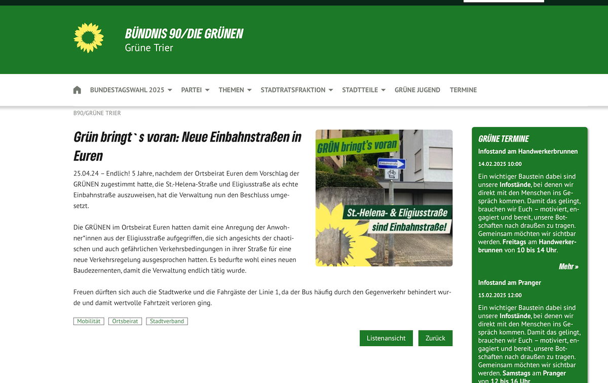 grunbringtsvoran-neue-einbhnstrasse VerkehrsPOLITIK regional - Seite 8