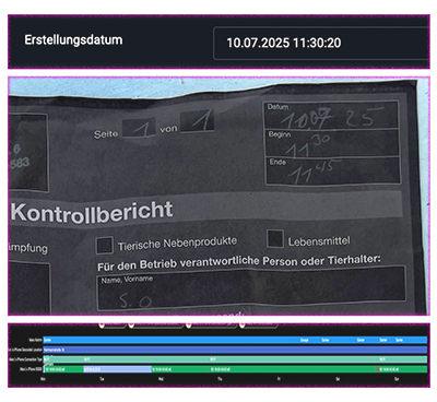 KONTROLLBERICHT, und letztendlich die dritte Entführung, noch bevor er nach der zweiten zurück war, 24 Stunden gibt man mir Zeit, auf einem kaum leserlichen Schmierzettel im Briefkasten...