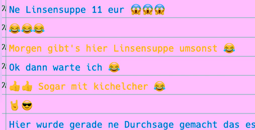 Lecker Linsensuppe