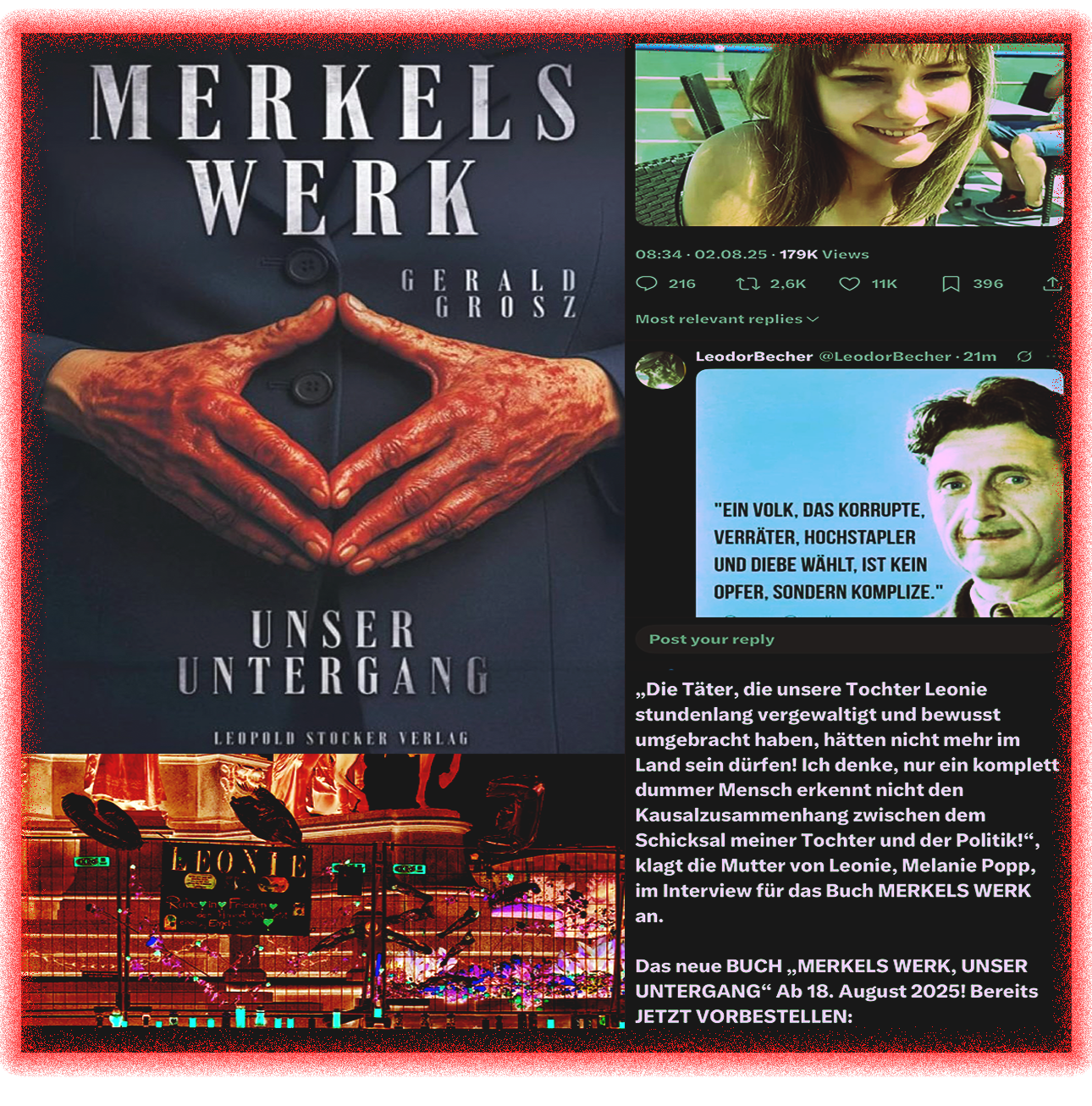 merkels-werk Wieviel würdet ihr dieser Frau spenden? Doch sicher nicht mehr als,