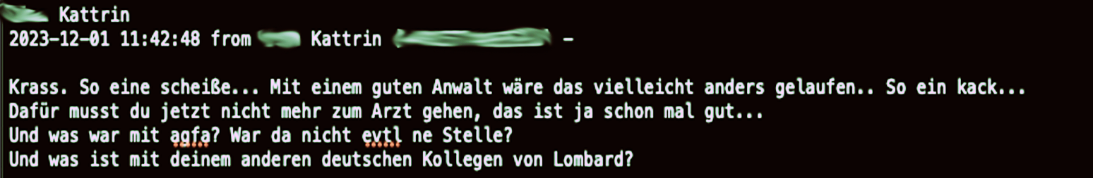 Mit einem guten Anwalt wäre das vielleicht anders gelaufen...aber vor allem mit einer "guten Familie" 🤮