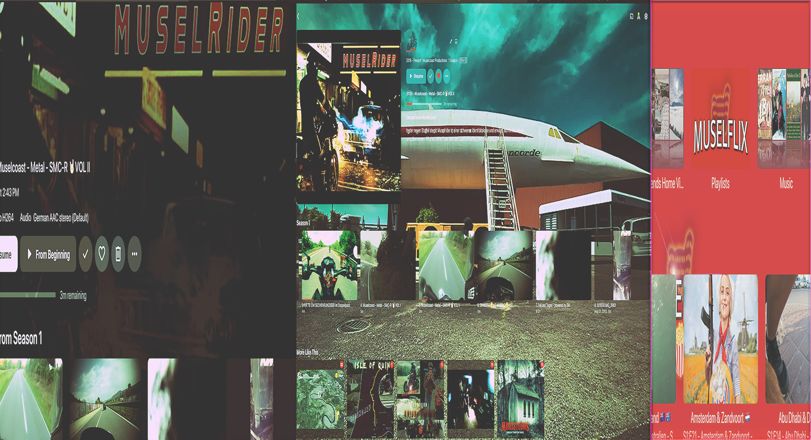 muselrider Foto Collagen meiner Lebensreise&trade;