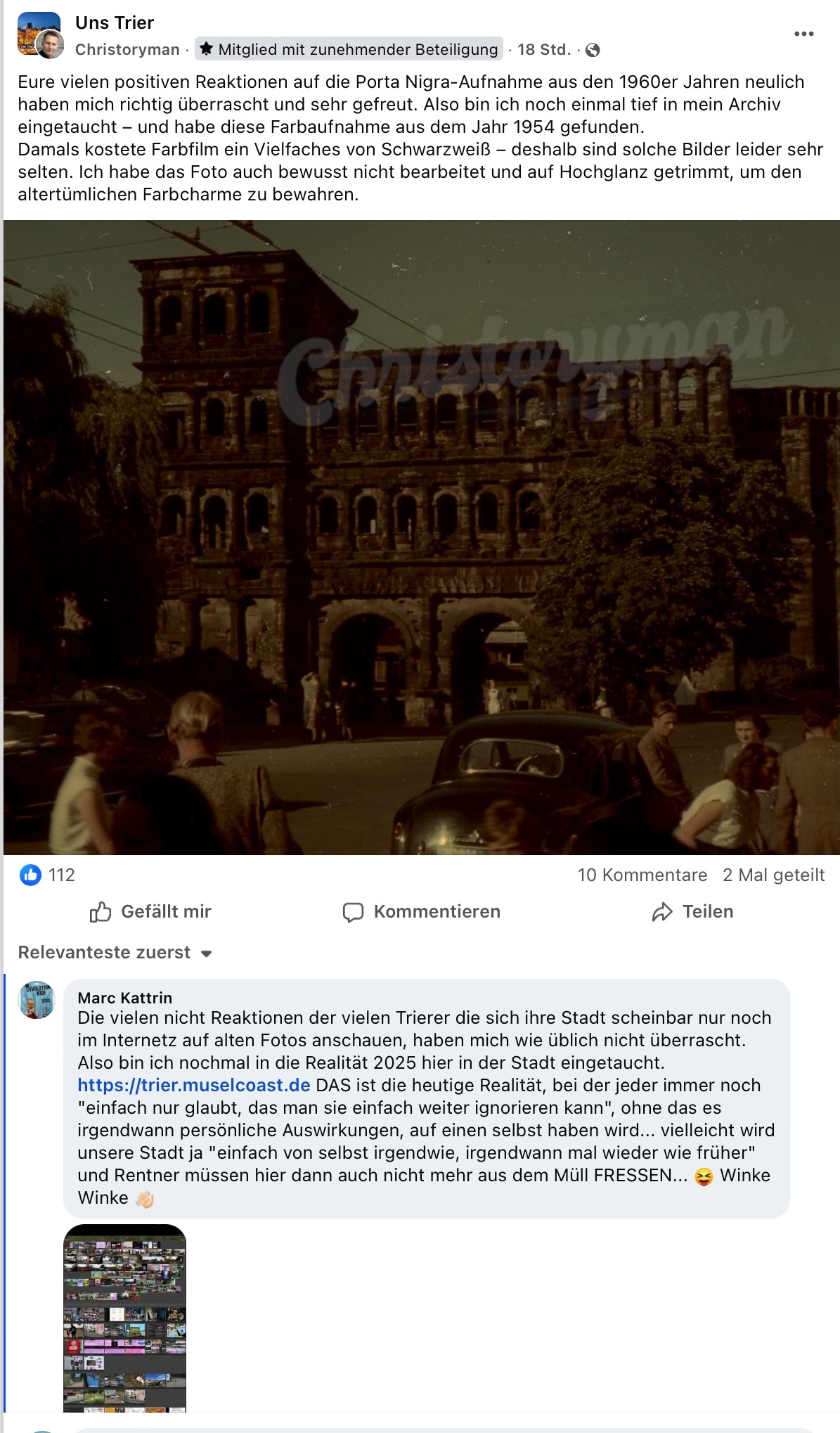 uns-trier-kommentar1 image uns-trier-kommentar1 Guten Morgen lieber Thomas, und herzlichen Glückwunsch,