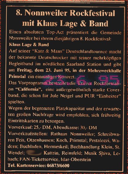 8. Nonnweiler Rockfestival